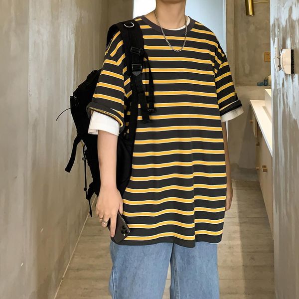 2021 the new novos dos algodo tshirt listrado para os homens vero japons t-shirts streetwear aptido camisetas de kemt, White;black
2021 the new novos dos algodo tshirt listrado para os homens vero japons t-shirts streetwear aptido camisetas de kemt, White;black