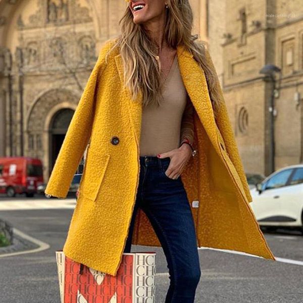 men's jackets loose autumn and winter long-sleeved plush woolen coat women's long warm fashion faux splice 1, Black;brown
men's jackets loose autumn and winter long-sleeved plush woolen coat women's long warm fashion faux splice 1, Black;brown