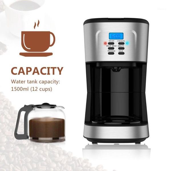 1500ml coffee maker machine fully-automatic drip with glass pot&filter coffee maker drip cafe cm1095t eu plug household1
1500ml coffee maker machine fully-automatic drip with glass pot&filter coffee maker drip cafe cm1095t eu plug household1