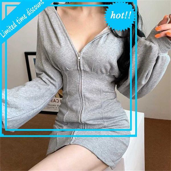 women retrieve casaul effen ritsen dress long mouwen hooded zijzakken mini jurk slim fit vestidos the mujer 2021 new, Black
women retrieve casaul effen ritsen dress long mouwen hooded zijzakken mini jurk slim fit vestidos the mujer 2021 new, Black