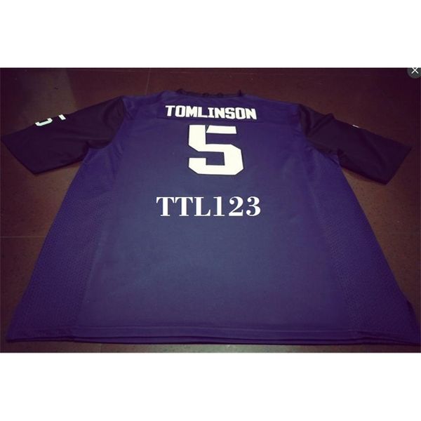 3740 #5 purple ladainian tomlinson tcu horned frogs alumni college jersey or custom any name or number jersey, Black
3740 #5 purple ladainian tomlinson tcu horned frogs alumni college jersey or custom any name or number jersey, Black