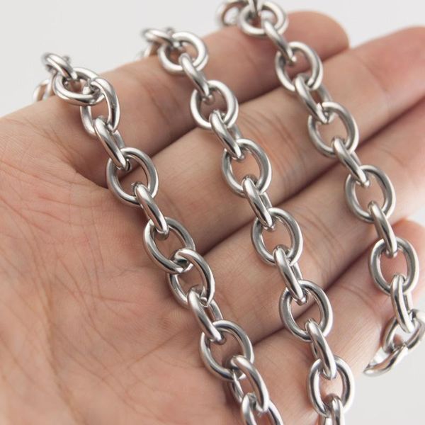 8 мм толстые тяжелые цепные ожерелье мужчины из нержавеющей стали o форма rolo цепь для diy ювелирных изделий продажа в 25 метрах оптом, Silver
8 мм толстые тяжелые цепные ожерелье мужчины из нержавеющей стали o форма rolo цепь для diy ювелирных изделий продажа в 25 метрах оптом, Silver