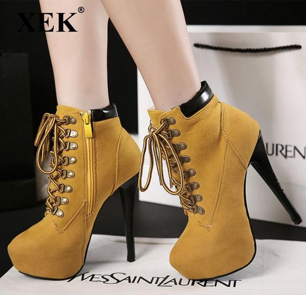 xek 2020 new spring fashion super high heel cross strap stiletto shoes boots zll185, Black
xek 2020 new spring fashion super high heel cross strap stiletto shoes boots zll185, Black