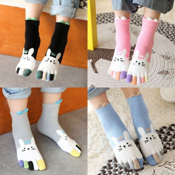 iuqdt children's five finger sockswomen's socks autumn and winter style cartoon toenail sweat toenail socksrabbit's cotton ab, Black
iuqdt children's five finger sockswomen's socks autumn and winter style cartoon toenail sweat toenail socksrabbit's cotton ab, Black