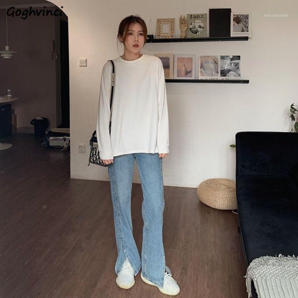 women's jeans women high-waist straight split mopping denim trousers vintage loose causal harajuku all-match street-wear fashion simple, Blue
women's jeans women high-waist straight split mopping denim trousers vintage loose causal harajuku all-match street-wear fashion simple, Blue