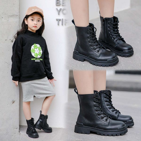 winter children's and martin 2020 autumn girls' warm cotton sho korean antiskid boys' leather boots, Black;red
winter children's and martin 2020 autumn girls' warm cotton sho korean antiskid boys' leather boots, Black;red