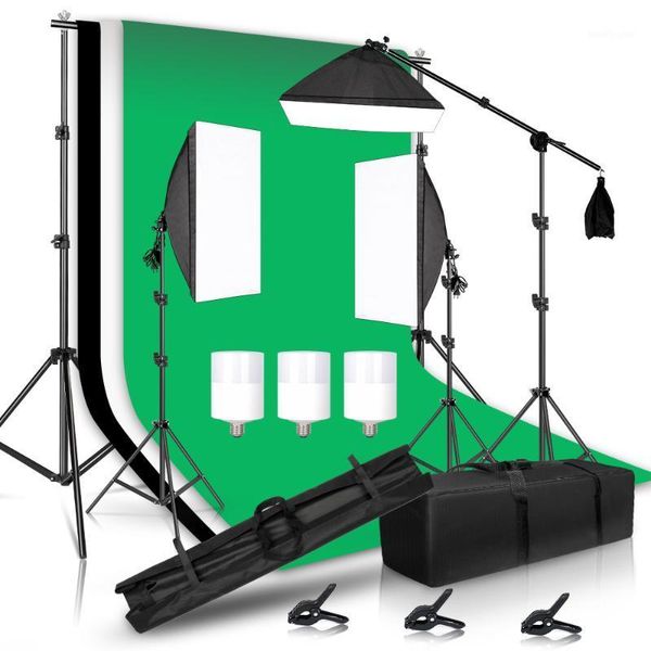 lighting & studio accessories pography kit including 2x2m po background muslin backdrops softbox light stand &portable bag for studio1
lighting & studio accessories pography kit including 2x2m po background muslin backdrops softbox light stand &portable bag for studio1