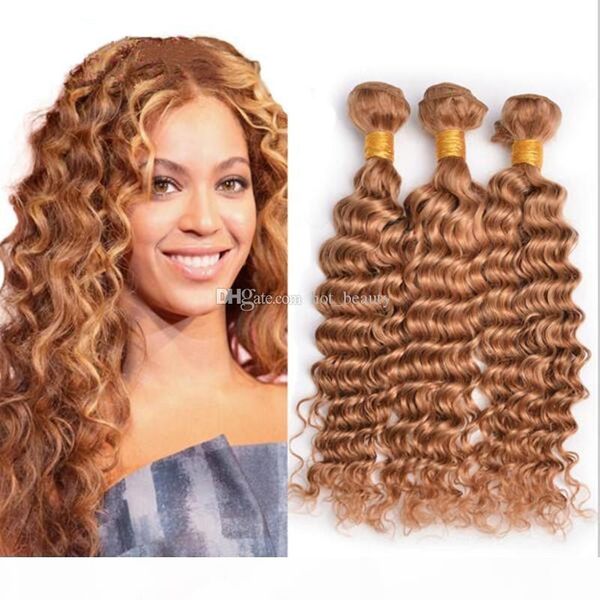 honey blonde #27 deep wave human hair bundles with mixed length 8-30 inch for fashion ladies girls 9a unprocessed brazilian human hair weft, Black
honey blonde #27 deep wave human hair bundles with mixed length 8-30 inch for fashion ladies girls 9a unprocessed brazilian human hair weft, Black