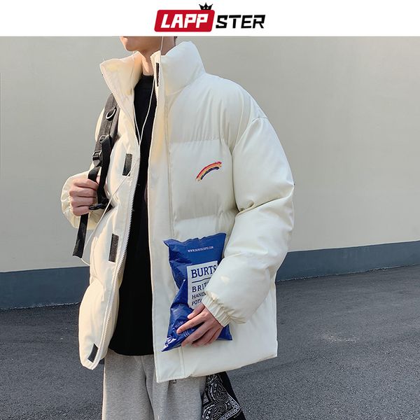 lappster men rainbow thick bubble coat parka mens streetwear hip hop winter jackets coats male warm korean puffer jackets 201124, Black
lappster men rainbow thick bubble coat parka mens streetwear hip hop winter jackets coats male warm korean puffer jackets 201124, Black