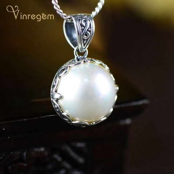 chains vinregem vintage 100% 925 sterling silver pearl wedding engagement luxury pendant necklace for women fine jewelry drop
chains vinregem vintage 100% 925 sterling silver pearl wedding engagement luxury pendant necklace for women fine jewelry drop