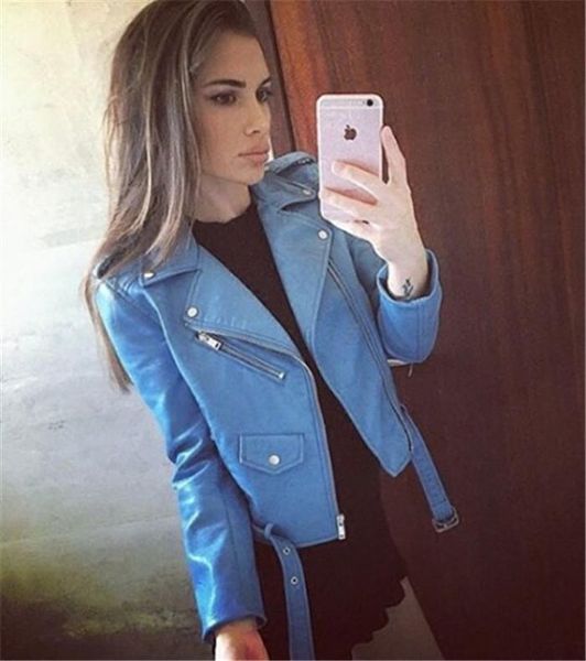 jaqueta de couro leather jacket new arrival casual full jaqueta couro feminina autumn women's zipper pu motorcycle women, Black
jaqueta de couro leather jacket new arrival casual full jaqueta couro feminina autumn women's zipper pu motorcycle women, Black