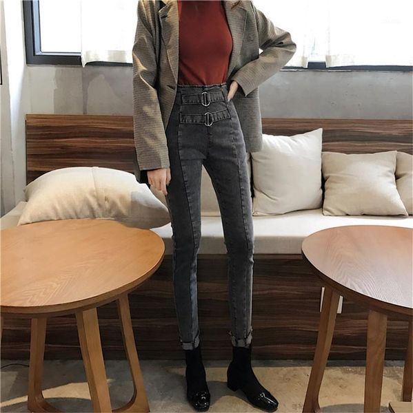 women's jeans real s 2021 retro self-cultivation versatile pencil high waist slim skinny feet women1, Blue
women's jeans real s 2021 retro self-cultivation versatile pencil high waist slim skinny feet women1, Blue