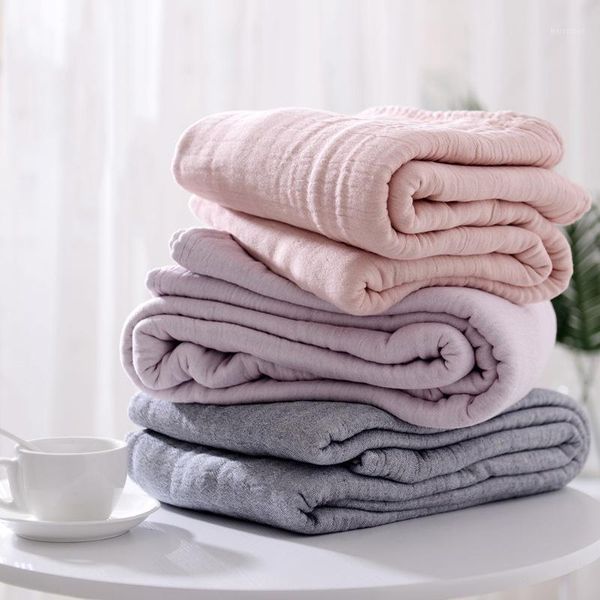 100% cotton muslin blanket bed sofa travel breathable simple japanese style solid soft throw blankets double bed sheet1
100% cotton muslin blanket bed sofa travel breathable simple japanese style solid soft throw blankets double bed sheet1