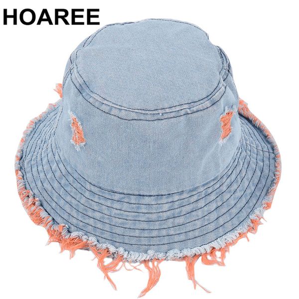 hoaree wide brim cotton sun protection caps for ladies hole denim blue bucket hat womens summer casual fisherman hat c0123, Blue;gray
hoaree wide brim cotton sun protection caps for ladies hole denim blue bucket hat womens summer casual fisherman hat c0123, Blue;gray