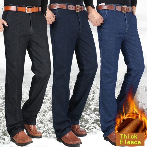 winter warm jeans male fleece thicken caasual jeans middle-aged high waist loose elastic denim trousers straight mens jean pants q0105, Black;white
winter warm jeans male fleece thicken caasual jeans middle-aged high waist loose elastic denim trousers straight mens jean pants q0105, Black;white