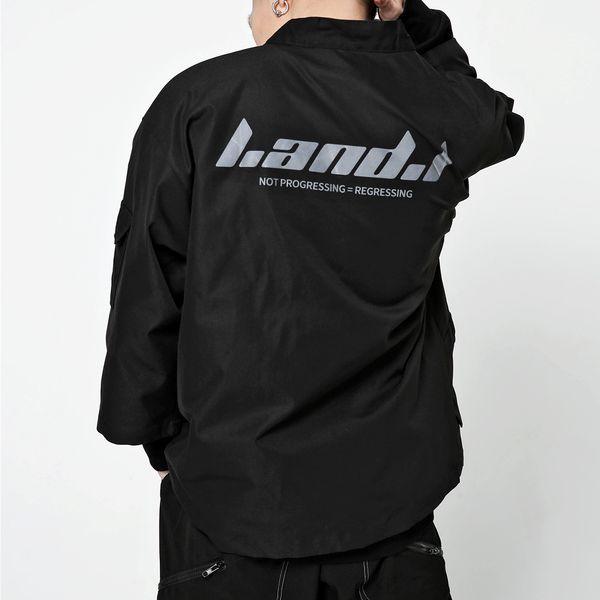 japan style cargo jacket men reflective kimono jacket coat streetwear open stitch harajuku jacket hip hop outwear, Black;brown
japan style cargo jacket men reflective kimono jacket coat streetwear open stitch harajuku jacket hip hop outwear, Black;brown