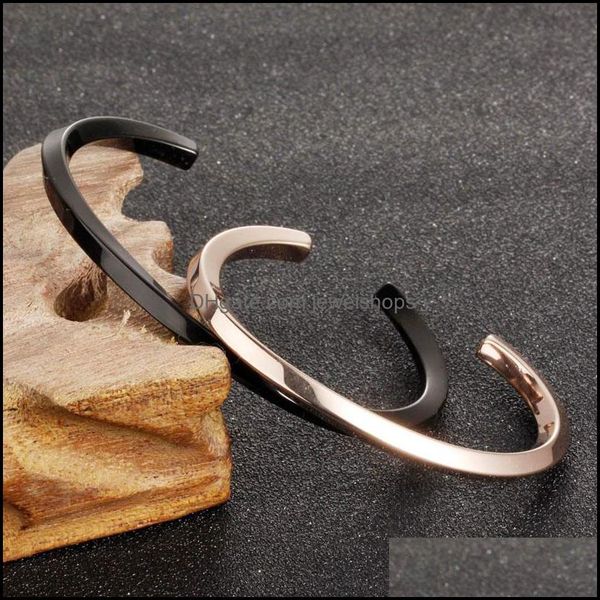 bangle bracelets jewelry fashion design women gift black and rose gold plated stainless steel bracelet drop delivery 2021 wtaed
bangle bracelets jewelry fashion design women gift black and rose gold plated stainless steel bracelet drop delivery 2021 wtaed
