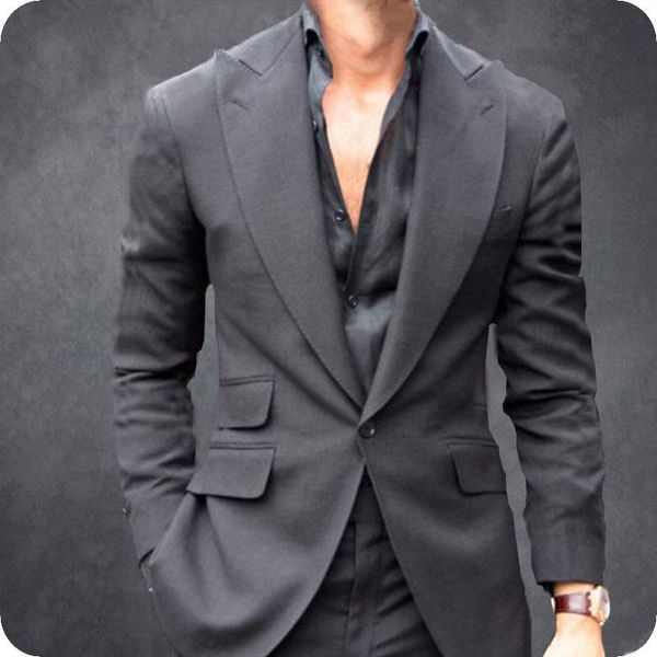 men's suits & blazers peaked lapel grey men for wedding slim fit man groom tuxedo costume homme terno masculino prom suit 2piece, White;black
men's suits & blazers peaked lapel grey men for wedding slim fit man groom tuxedo costume homme terno masculino prom suit 2piece, White;black