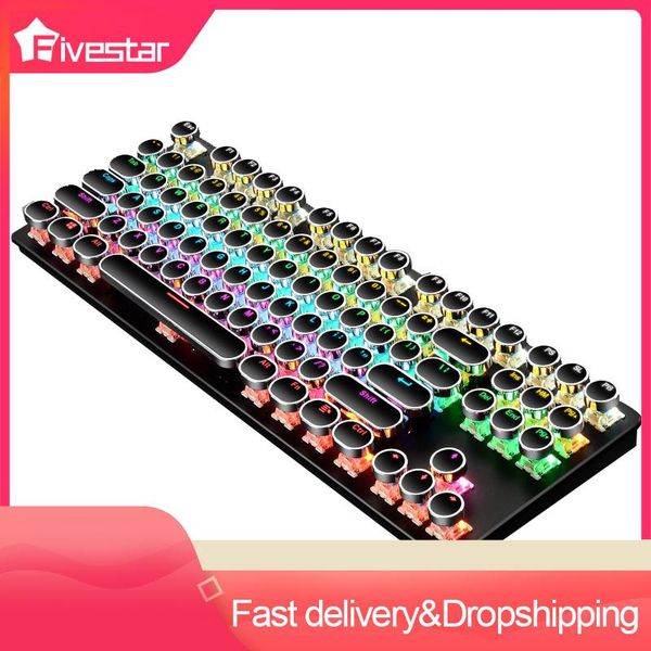 2021 gaming mechanical keyboard game usb wired keyboard for pro gamer anti-ghosting russian/us blue black red switch backlit
2021 gaming mechanical keyboard game usb wired keyboard for pro gamer anti-ghosting russian/us blue black red switch backlit
