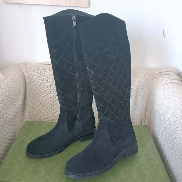 2022 fashion color matching round head women long boots female casual wild non slip leather women boots cowboy newshoe01 0004, Black
2022 fashion color matching round head women long boots female casual wild non slip leather women boots cowboy newshoe01 0004, Black