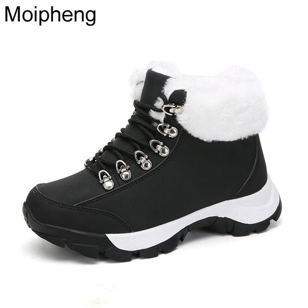 boots moipheng winter women warm snow wanterproof ankle booties woman white shoes for platform gothic, Black
boots moipheng winter women warm snow wanterproof ankle booties woman white shoes for platform gothic, Black