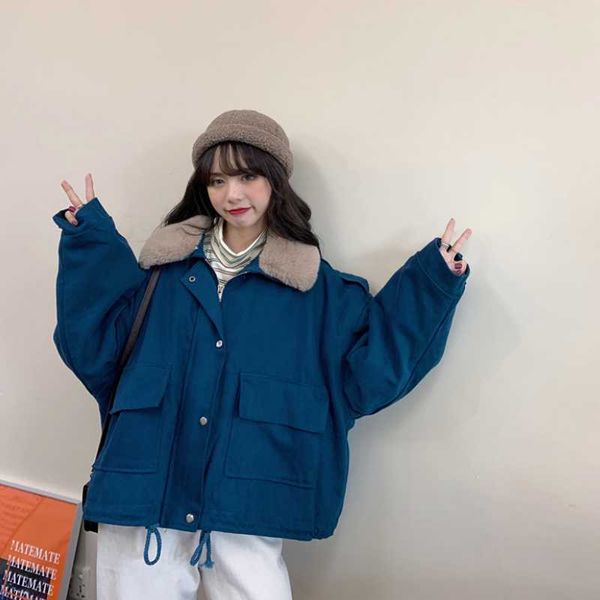 2021 fashion winter simple jacket women thicken warm pure color jacket casual stand collar cotton linen temperament new, Black
2021 fashion winter simple jacket women thicken warm pure color jacket casual stand collar cotton linen temperament new, Black