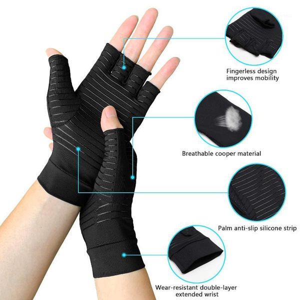 wrist support hand arthritis gloves therapeutic compression circulation grip sport palm protect support1, Black;red
wrist support hand arthritis gloves therapeutic compression circulation grip sport palm protect support1, Black;red