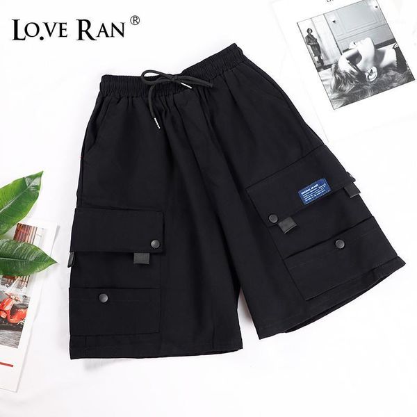 women harajuku cargo shorts high waist black khaki pocket loose hip hop shorts female 2020 summer streetwear solid lady bottoms1, White;black
women harajuku cargo shorts high waist black khaki pocket loose hip hop shorts female 2020 summer streetwear solid lady bottoms1, White;black