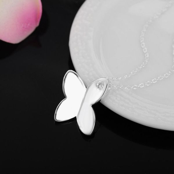 ginstonelate charms wedding silver color women necklace crystal butterfly jewelry fashion cute pendant necklace new cute lady h sqceet
ginstonelate charms wedding silver color women necklace crystal butterfly jewelry fashion cute pendant necklace new cute lady h sqceet