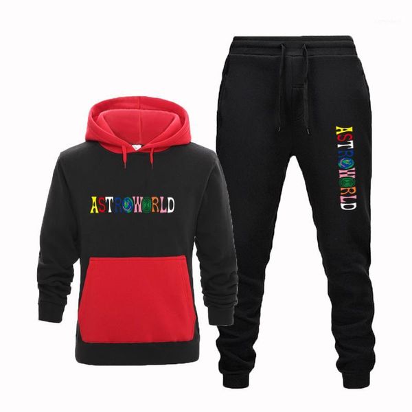 men's tracksuits european and american men are casual prints travis scoastroworld hoodies sports + fashionable guard pants suits1, Gray
men's tracksuits european and american men are casual prints travis scoastroworld hoodies sports + fashionable guard pants suits1, Gray