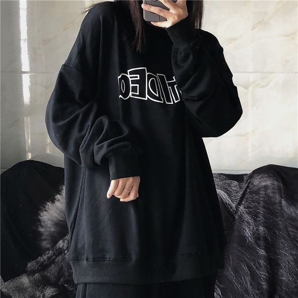 rdrcg hoodie свободного свитера осень 2020 топ женский стиль pulloverpullover ins harajuku стиль студент свободный пуловер pullovertop корей, Black
rdrcg hoodie свободного свитера осень 2020 топ женский стиль pulloverpullover ins harajuku стиль студент свободный пуловер pullovertop корей, Black