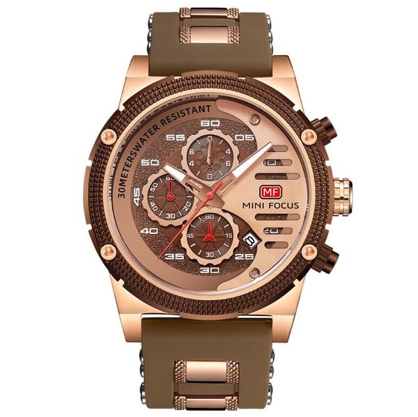 luxury brand fashion quartz watch analog sports men silicone strap wristwatch steel erkek kol saati hodinky relogio masculino, Slivery;brown
luxury brand fashion quartz watch analog sports men silicone strap wristwatch steel erkek kol saati hodinky relogio masculino, Slivery;brown