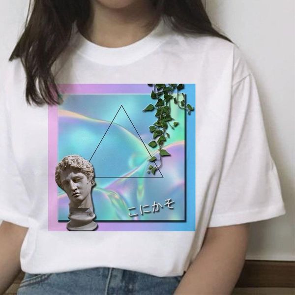 vaporwave aesthetic t shirt printed cartoon cute fun ulzzang kawaii harajuku female korean tshirt clothing femme t-shirt, White
vaporwave aesthetic t shirt printed cartoon cute fun ulzzang kawaii harajuku female korean tshirt clothing femme t-shirt, White