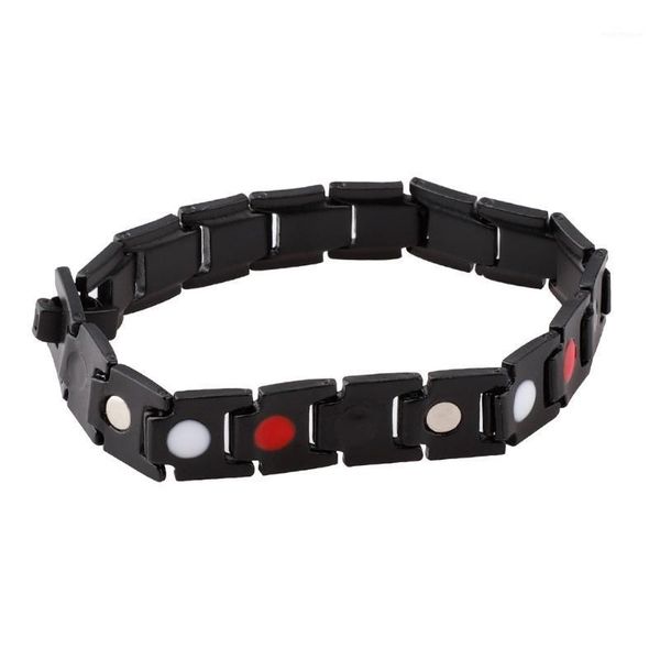 link, chain magnetic hematite copper bracelet men's health bracelets with hook buckle clasp therapy bangles man care jewelry magnetic1, Black
link, chain magnetic hematite copper bracelet men's health bracelets with hook buckle clasp therapy bangles man care jewelry magnetic1, Black