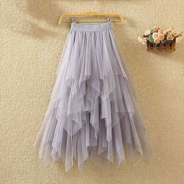elastic high waist skirts women solid irregular mesh tulle skirts elegant long skirt ladies summer autumn skirt, Black
elastic high waist skirts women solid irregular mesh tulle skirts elegant long skirt ladies summer autumn skirt, Black
