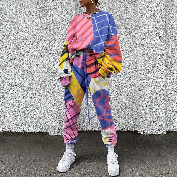 женщины красочные plaid одежда костюм crew neck с длинным рукавом tshirt кулиской карандаш брюки женские осень два брюки часть, White
женщины красочные plaid одежда костюм crew neck с длинным рукавом tshirt кулиской карандаш брюки женские осень два брюки часть, White