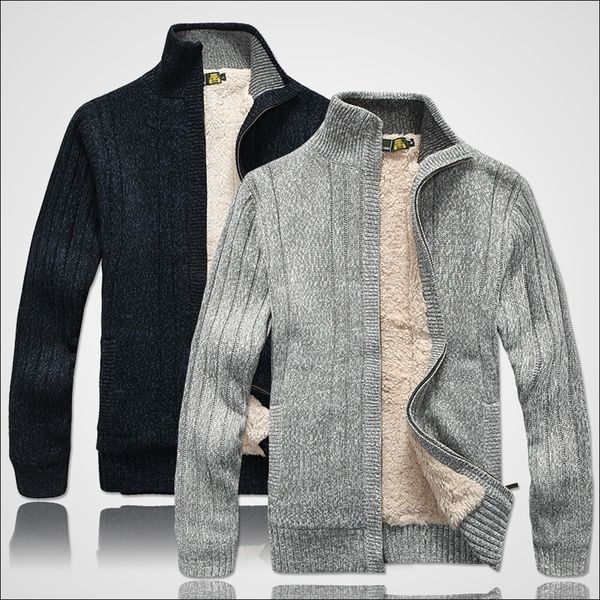 men sweaters long sleeve sweatercoat casual cardigan thick knitting sweater outerwear coat winter for mans 201118, White;black
men sweaters long sleeve sweatercoat casual cardigan thick knitting sweater outerwear coat winter for mans 201118, White;black