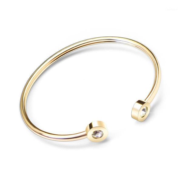 simple adjustable stainless steel cuff bracelets for women men fashion double round crystal bangles luxury designer jewelry gift1, Black
simple adjustable stainless steel cuff bracelets for women men fashion double round crystal bangles luxury designer jewelry gift1, Black