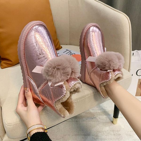 snow boots ботинки женщин fur ботильоны зимы теплые плюшевые hairball украшения короткие пинетки женщины botas mujer 2020, Black
snow boots ботинки женщин fur ботильоны зимы теплые плюшевые hairball украшения короткие пинетки женщины botas mujer 2020, Black