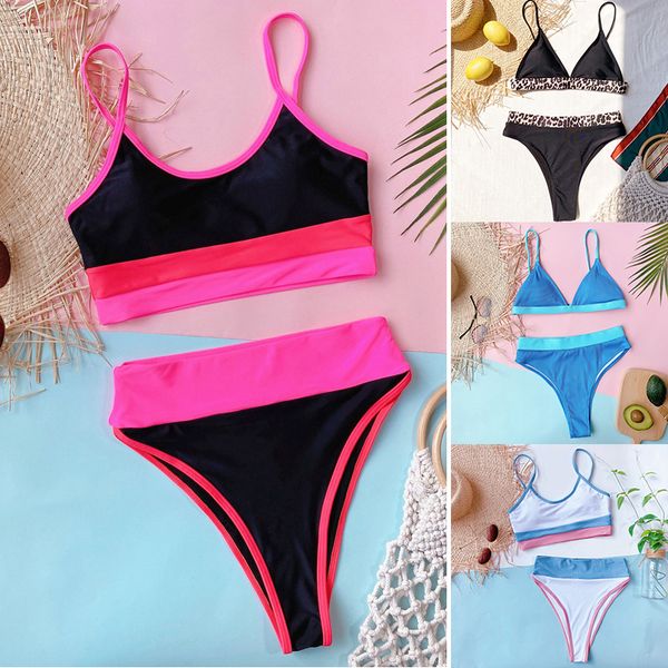 r fashion women bikini set bra swimsuit bandage push up swimwear ladies girls beachwear stitching style four
r fashion women bikini set bra swimsuit bandage push up swimwear ladies girls beachwear stitching style four