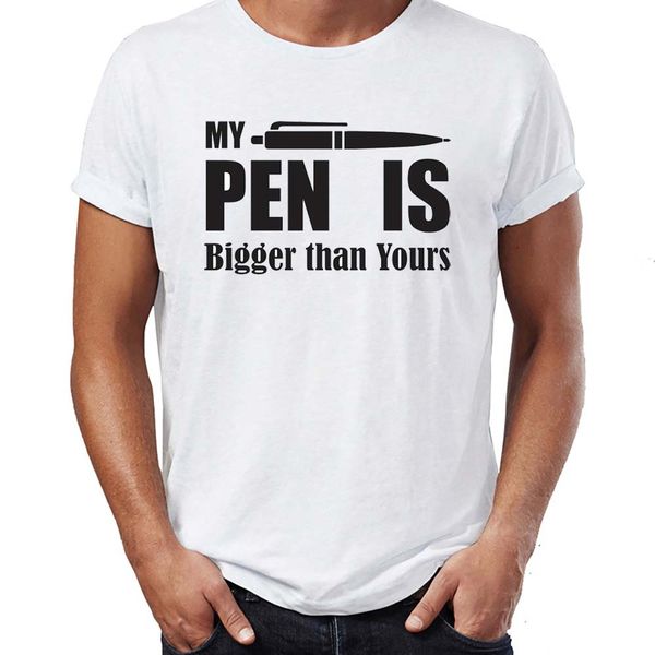 men's t shirt my pen is bigger than yours funny silly joke awesome artwork printed tee sport hooded sweatshirt hoodie
men's t shirt my pen is bigger than yours funny silly joke awesome artwork printed tee sport hooded sweatshirt hoodie