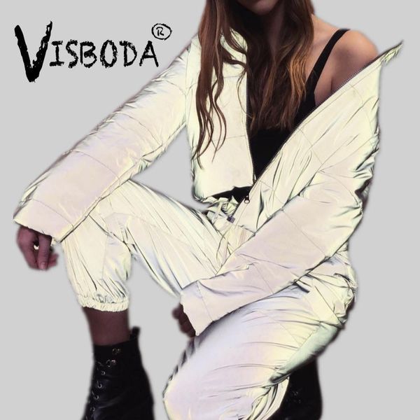 women oversized cotton cropped jacket fashion winter thick pullover night reflection coat ins female warm loose zipper outwear t200114, Black;brown
women oversized cotton cropped jacket fashion winter thick pullover night reflection coat ins female warm loose zipper outwear t200114, Black;brown