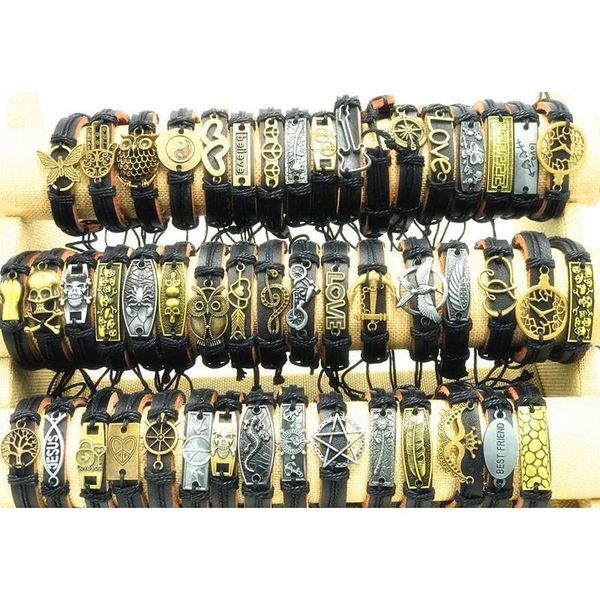 200pcs/lot mix style metal leather cuff charm bracelets for men's women's jewelry party gifts bangle jllgdx yy_dhhome, Golden;silver
200pcs/lot mix style metal leather cuff charm bracelets for men's women's jewelry party gifts bangle jllgdx yy_dhhome, Golden;silver