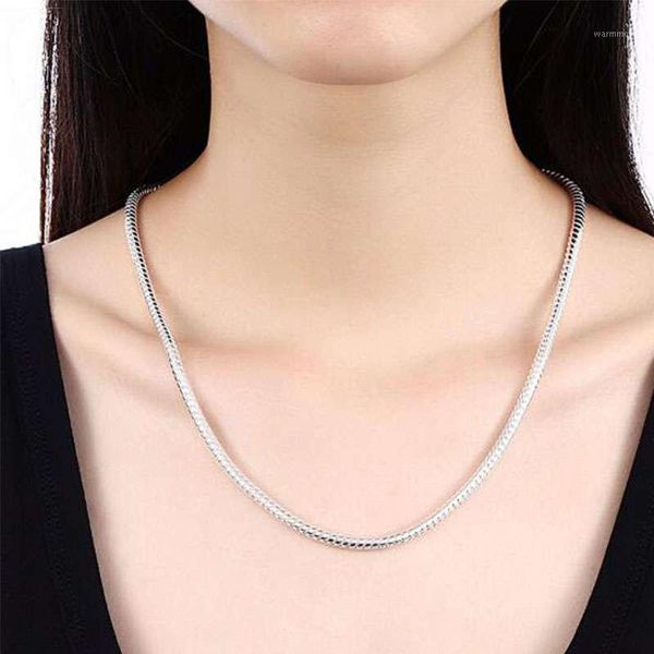 2020 Fashion 24 20 Inch Solid 3MM 925 Sterling Jewelry Men Silver Snake Chain Necklace1, Golden;silver
2020 Fashion 24 20 Inch Solid 3MM 925 Sterling Jewelry Men Silver Snake Chain Necklace1, Golden;silver