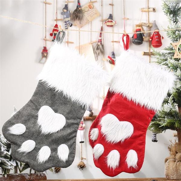 christmas decorations 1pc stocking candy appe gift bag pet claw shape stockings tree hanging decor decorations1
christmas decorations 1pc stocking candy appe gift bag pet claw shape stockings tree hanging decor decorations1