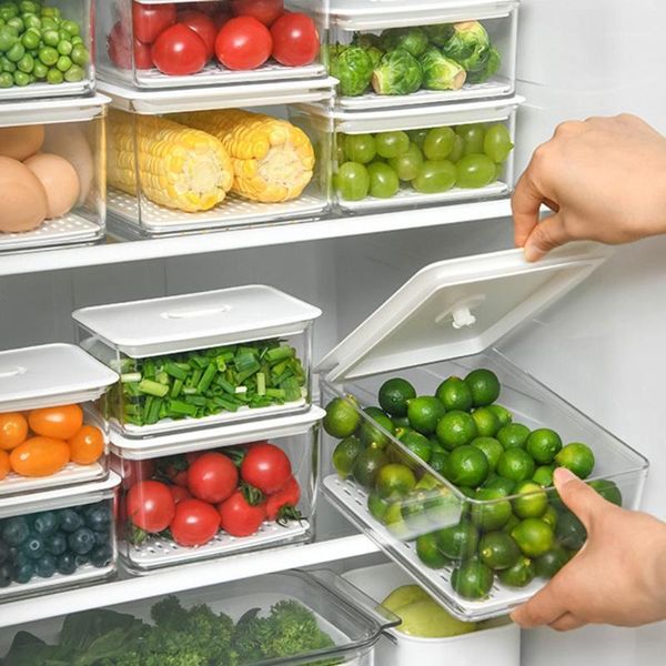 plastic refrigerator preservation storage drain box container with lid storage rack preservation box1
plastic refrigerator preservation storage drain box container with lid storage rack preservation box1