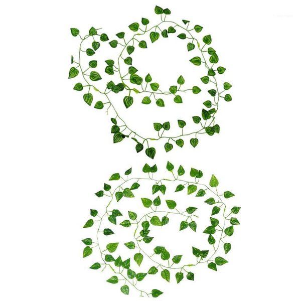 2 pcs 2m long artificial plants green ivy leaves artificial grape vine fake parthenocissus foliage leaves home wedding bar decor1
2 pcs 2m long artificial plants green ivy leaves artificial grape vine fake parthenocissus foliage leaves home wedding bar decor1