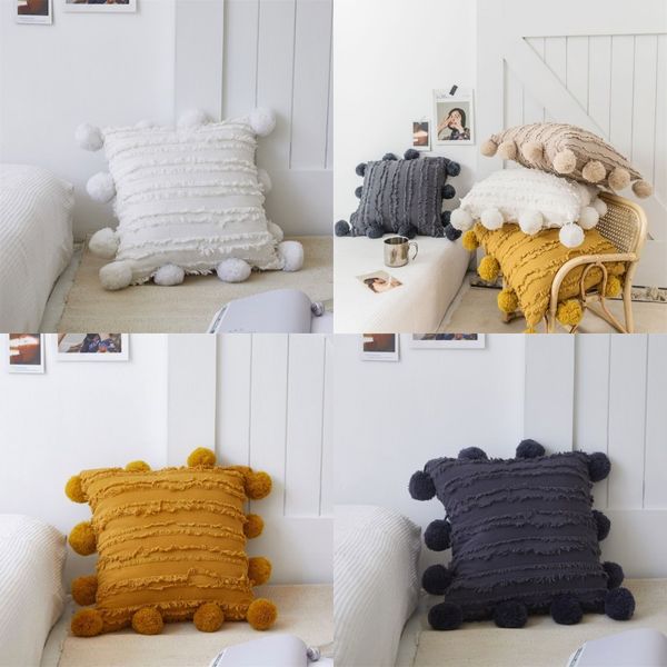 seat floral tassels pillow cover with pompom yellow grey white decorative cushion cover home decor throw pillow case 45x45cm lls 67 g2
seat floral tassels pillow cover with pompom yellow grey white decorative cushion cover home decor throw pillow case 45x45cm lls 67 g2