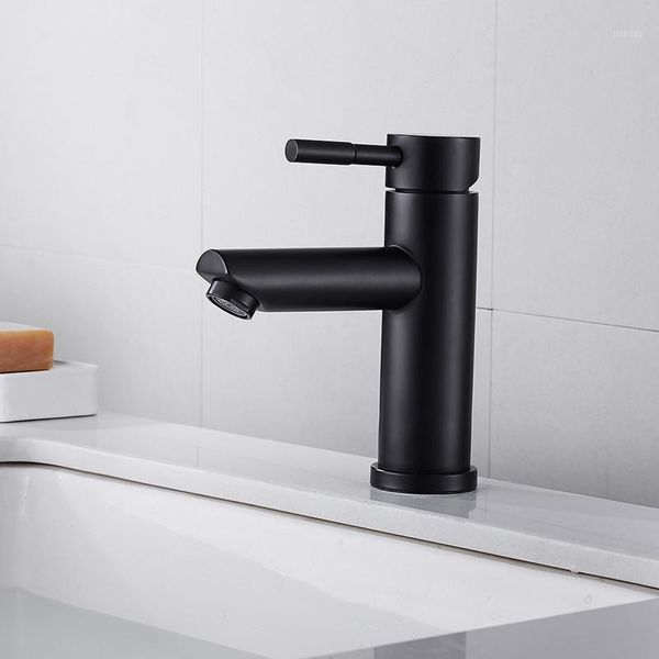 liuyue basin faucets black/brushed nickel stainless steel single handle bathroom basin faucet cold sink mixer taps torneira1
liuyue basin faucets black/brushed nickel stainless steel single handle bathroom basin faucet cold sink mixer taps torneira1
