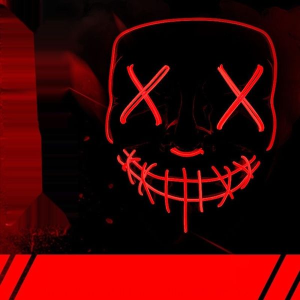 psicr handmade el cold line clothes halloween luminous xjomk led flash ghost face dance fluorescent dance mask mask
psicr handmade el cold line clothes halloween luminous xjomk led flash ghost face dance fluorescent dance mask mask
